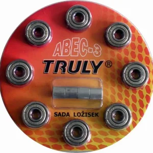 Výhodná Nabídka Sada ložisek TRULY® ABEC 3 - Carbon/8ks