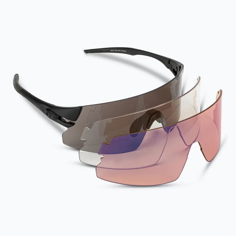 Cyklistické brýle Tifosi Rail Xc Clarion blackout/smoke/ac red/clear Novinka