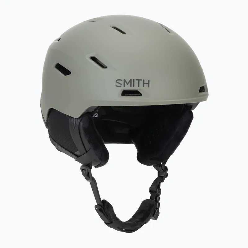 Lyžařská helma Smith Descend MIPS matte fatigue green/black Speciální Cena