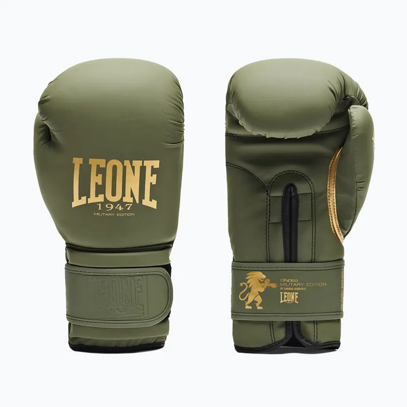 Boxerské rukavice LEONE 1947 Idol green Ověřený