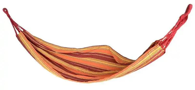 Houpací síť SEDCO bez výztuhy 200*80 cm - oranžová Sezónní Sleva