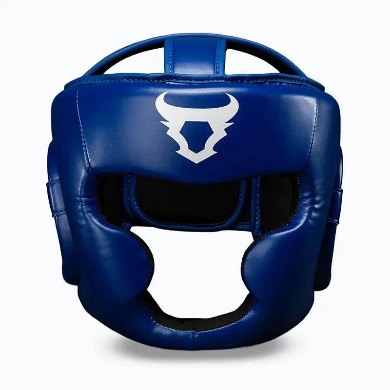 Boxerská helma Venum Ringhorns Charger Headgear navy blue/red Nová Kolekce