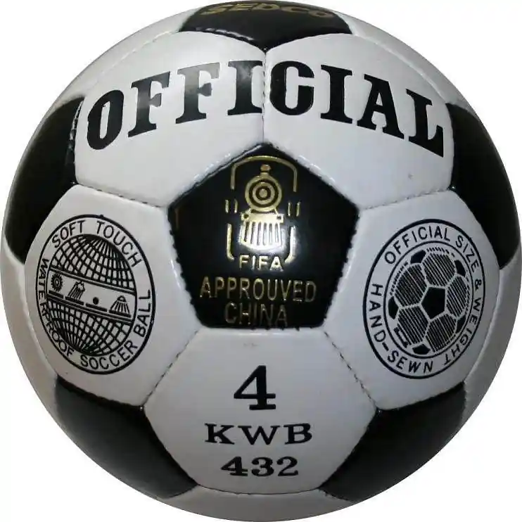 Fotbalový míč OFFICIAL SEDCO KWB32 - 4 - bílá Přímo Od Výrobce
