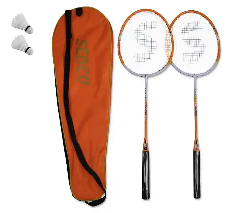 Rychlé Dodání BADMINTONOVÁ SADA SEDCO TORNADO 2006S - 2 rakety + míčky