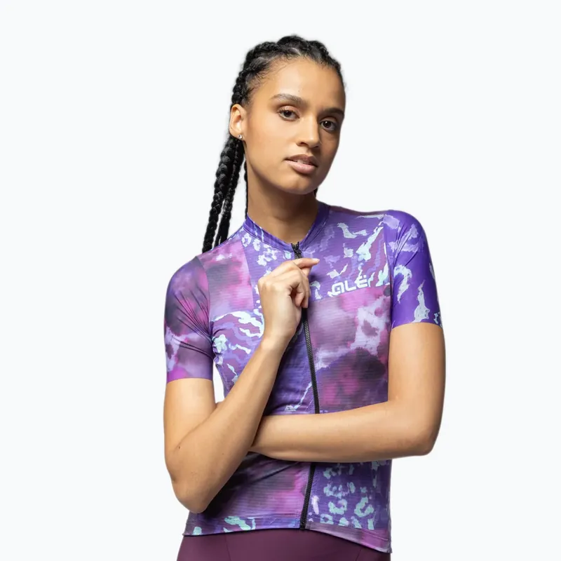 Dámský cyklistický dres Alé Linfa purple combo Bezpečná Platba