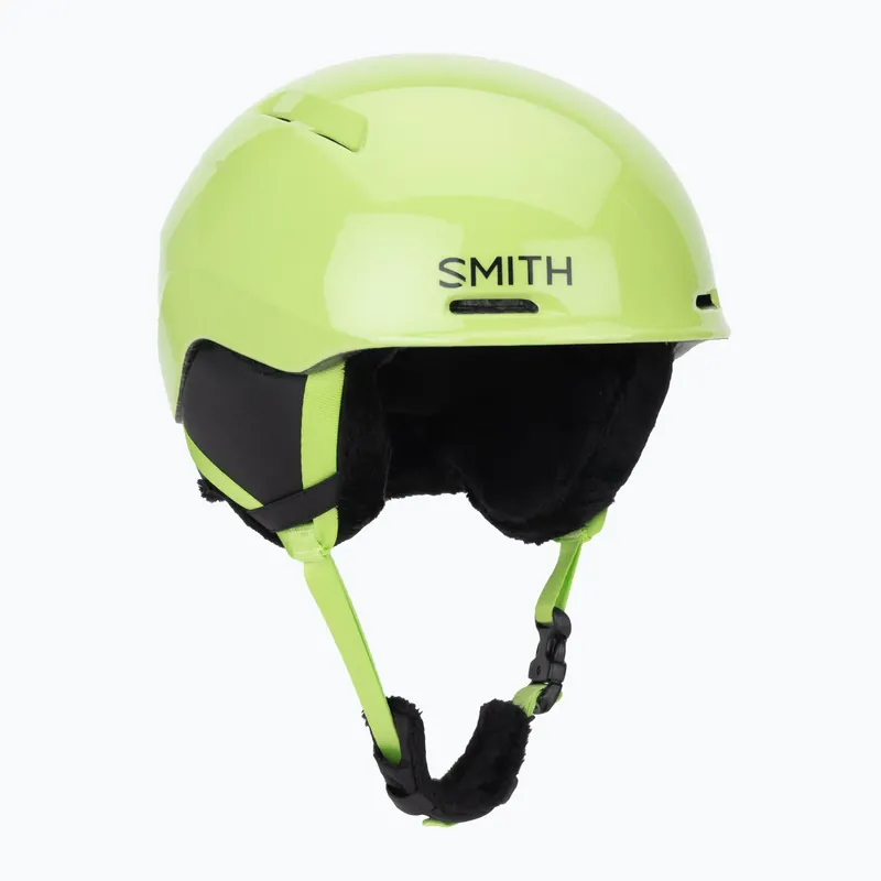 Hit Sezóny Dětská lyžařská helma Smith Glide Jr Mips electric lime