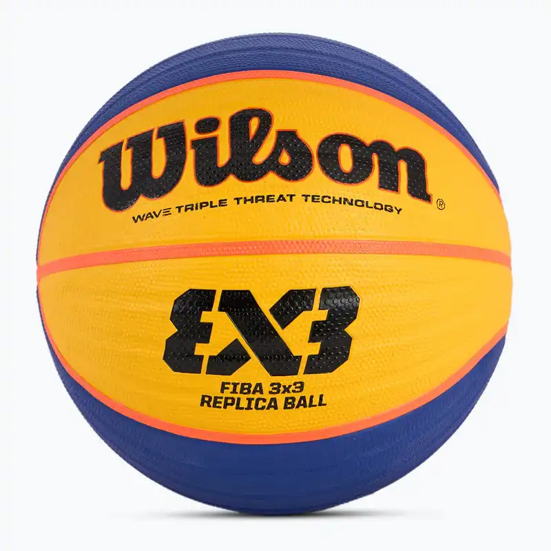 Basketbalový míč Wilson Fiba 3x3 Replica RBR blue/yellow velikost 6 Originální