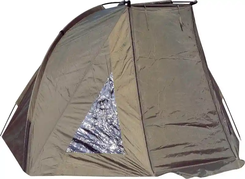 Rybářský bivak - přístřešek Sedco 260x115+80x120 cm - khaki Cenová Bomba