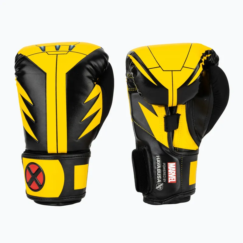 Boxerské rukavice Hayabusa Marvel‘s Wolverine yellow/black Sleva
