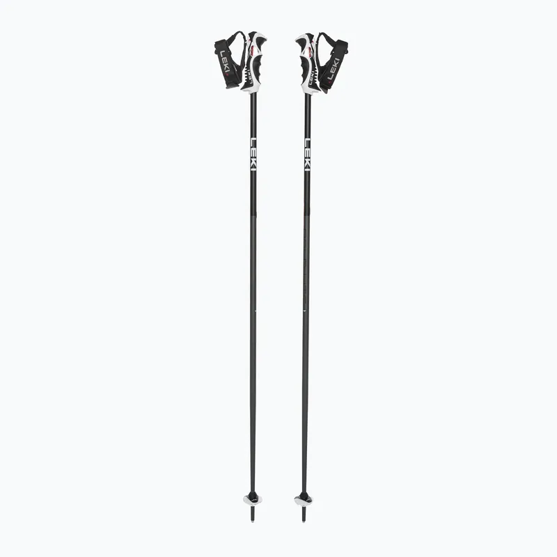 Lyžařské hole LEKI Bold Lite S black/grey/red Značkový