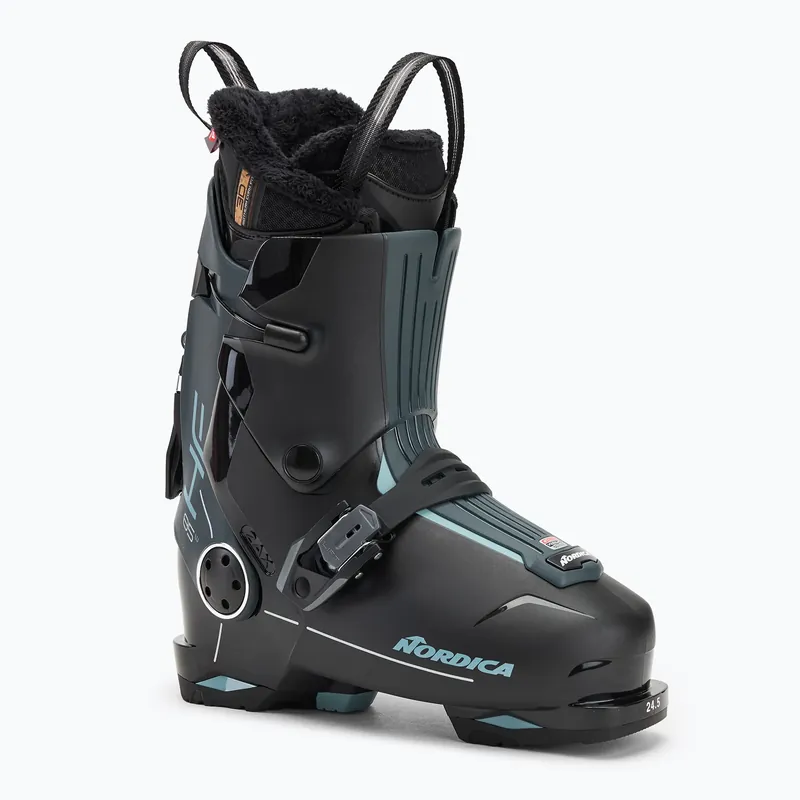 Nejlepší Volba Dámské lyžařské boty Nordica HF 85 W GW black/green/aquamarine