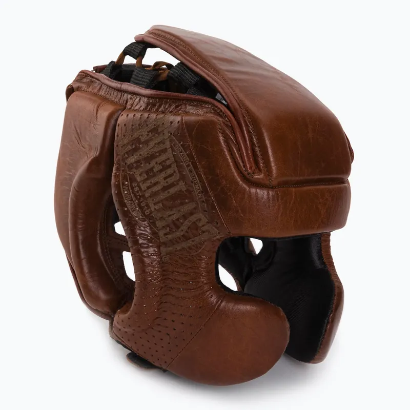 Nejlepší Cena Everlast 1910 PRO hnědá boxerská helma 4660