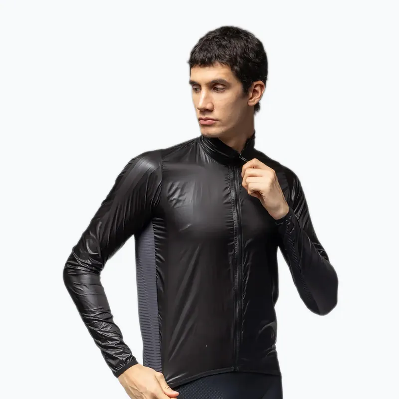 Vrácení Zdarma Pánská cyklistická bunda Alé Light Pack 2.0 black