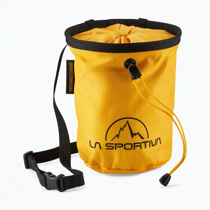 Značkový Pytlík na magnézium La Sportiva Granite yellow/black