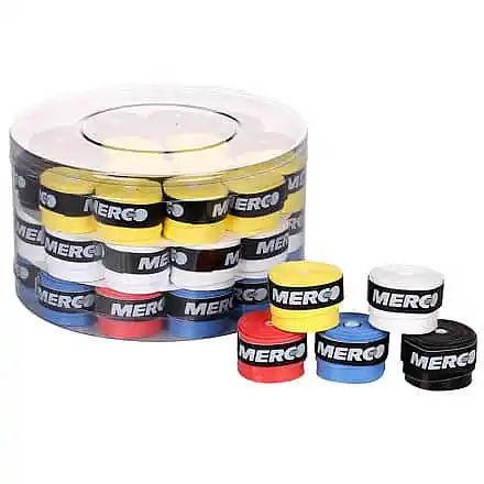 Výhodná Nabídka Team overgrip omotávka tl. 0,5 mm/ box 50 ks mix barev