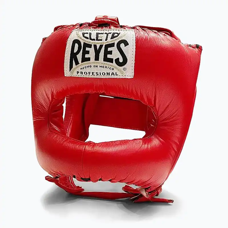 Boxerská helma Cleto Reyes With Pointed Face Nylon Bar red Kup Teď