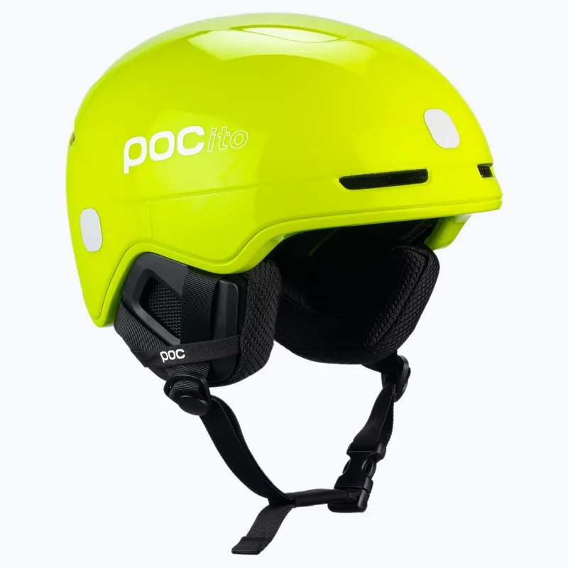 Dětské lyžařské helmy POC POCito Obex MIPS fluorescent yellow/green Speciální Cena