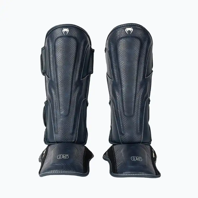 Chrániče holení a chodidel Venum Impact Evo Scales Shinguards midnight blue Rychlé Dodání