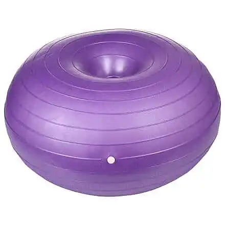 Autentický Donut 50 gymnastický míč fialová