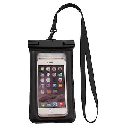 Swim IPX8 Audio pouzdro na telefon černá Poslední Šance
