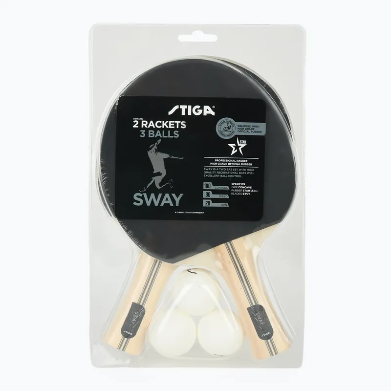Ihned K Objednání Sada na stolní tenis STIGA Sway Set black