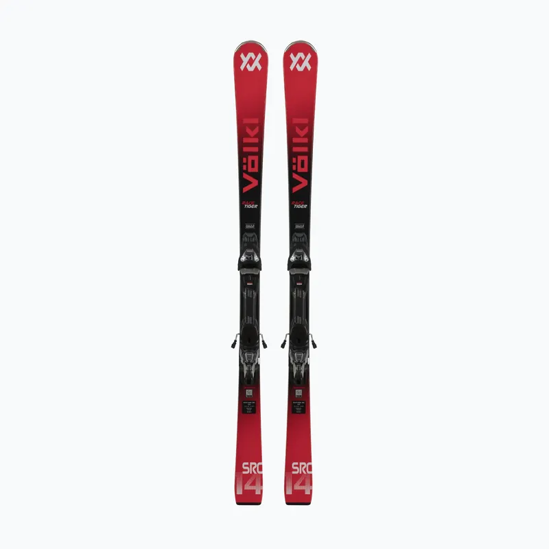 Dokud Zásoby Vydrží Sjezdové lyže Völkl Racetiger SRC Red + vázání VMotion 10 GW black
