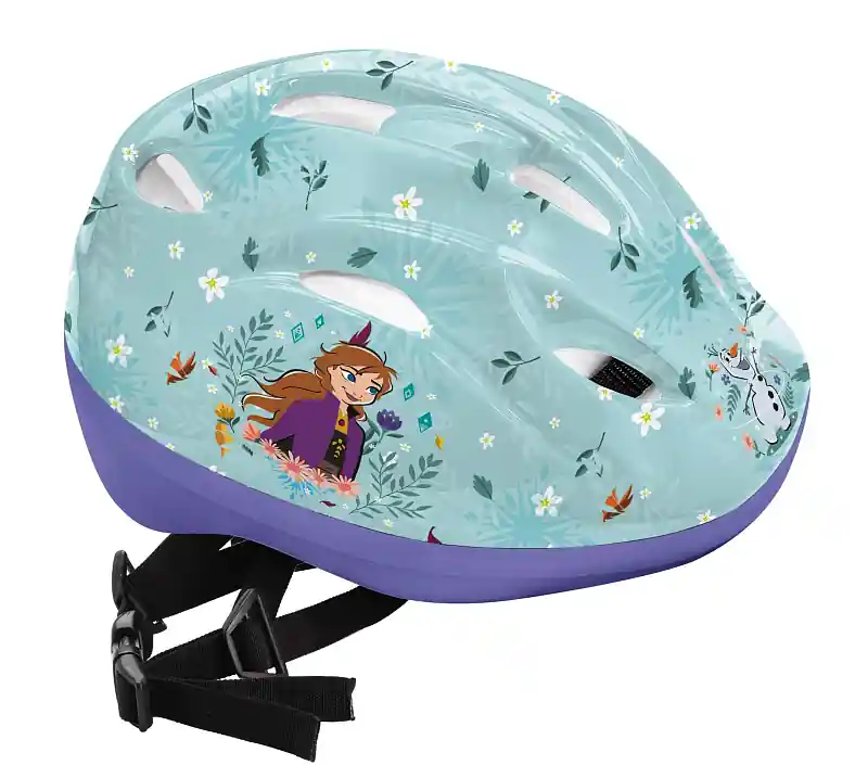Tovární Cena CYKLO dětská přilba na kolo MONDO FROZEN - modrá, M