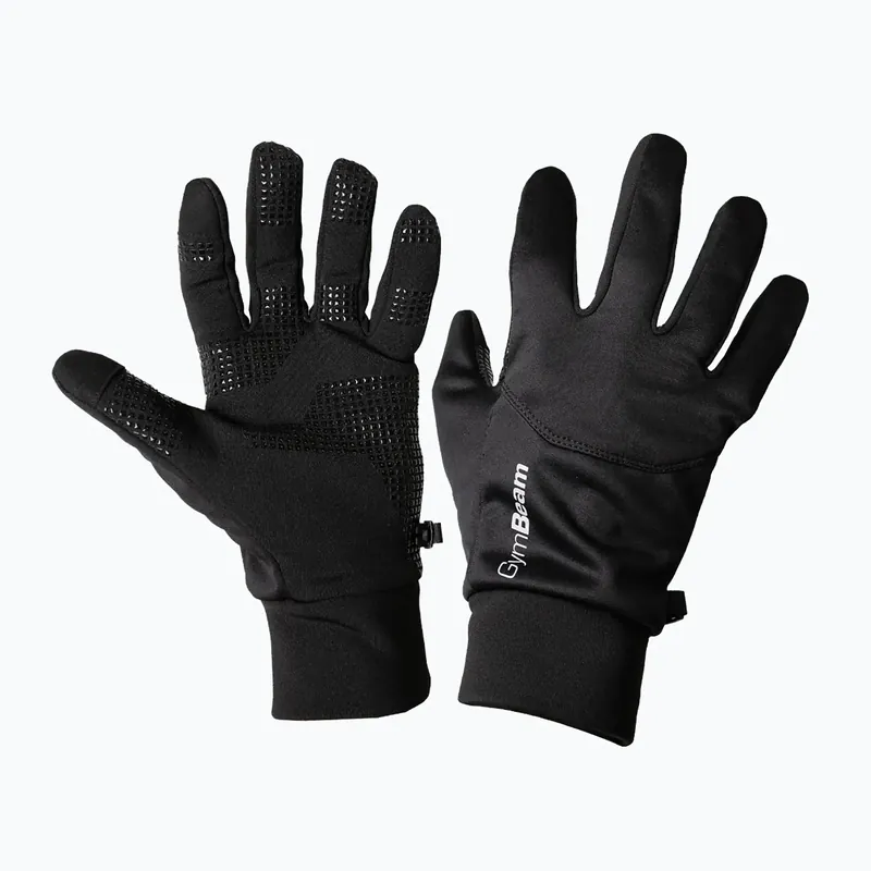 Cenová Bomba Rukavice GymBeam Alpine Windproof Gloves black