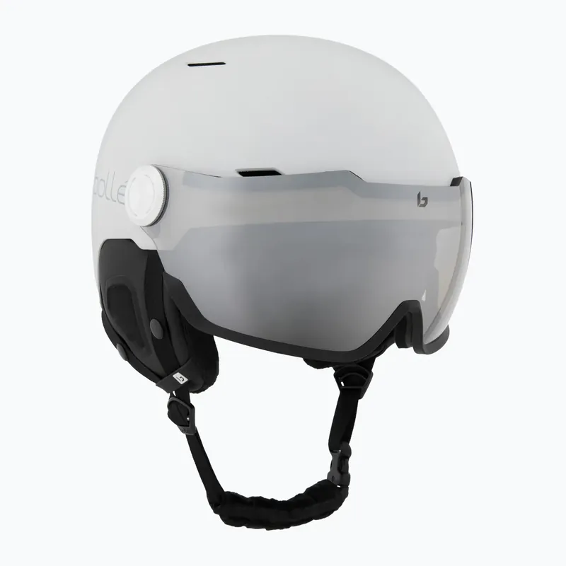 Lyžařská helma Bollé Might Visor off white matte/brown gun Akční Nabídka