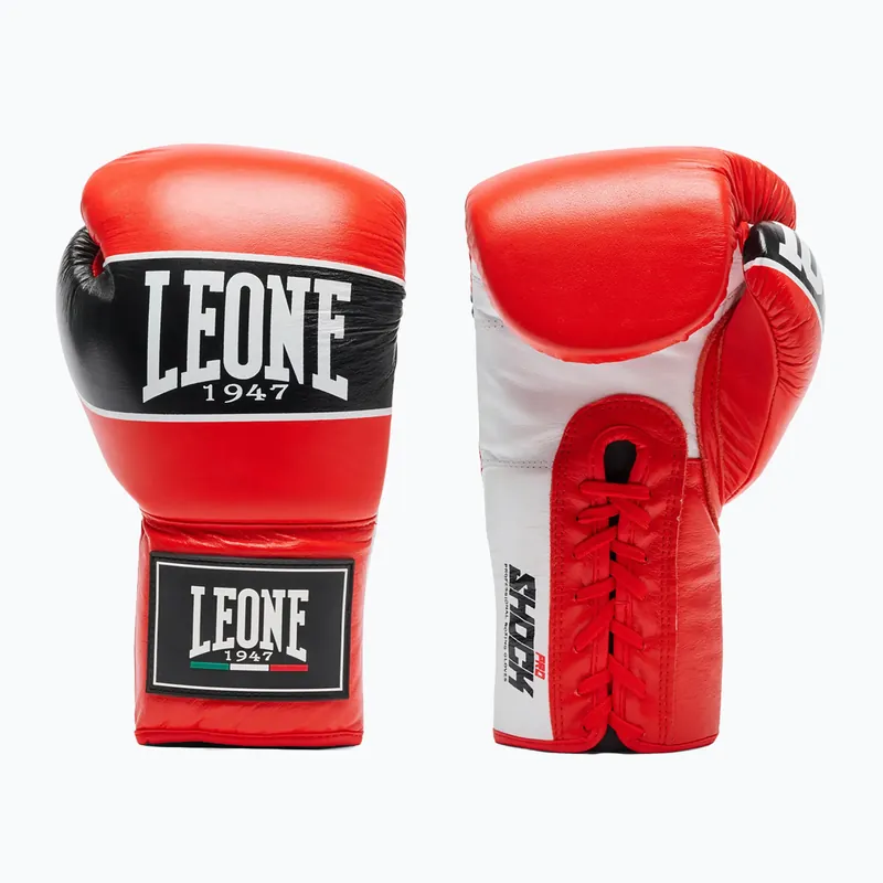 Aktuální Boxerské rukavice LEONE 1947 Shock Pro pink/red
