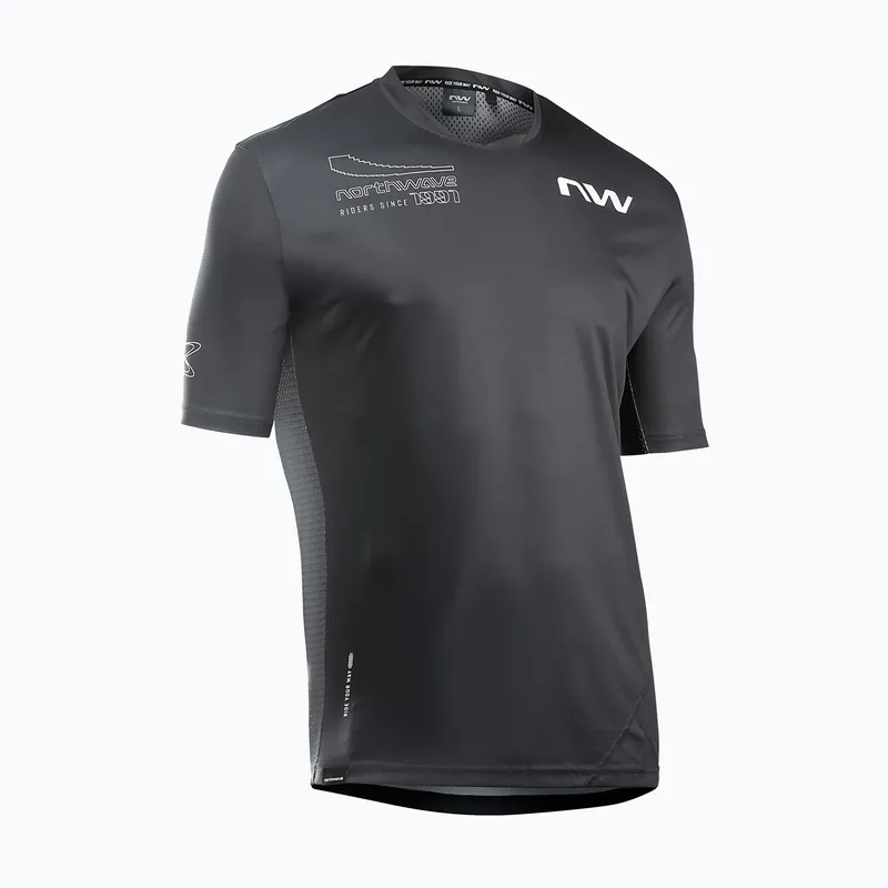 Pánský cyklistický dres Northwave Edge 2 black/sand Kup Teď