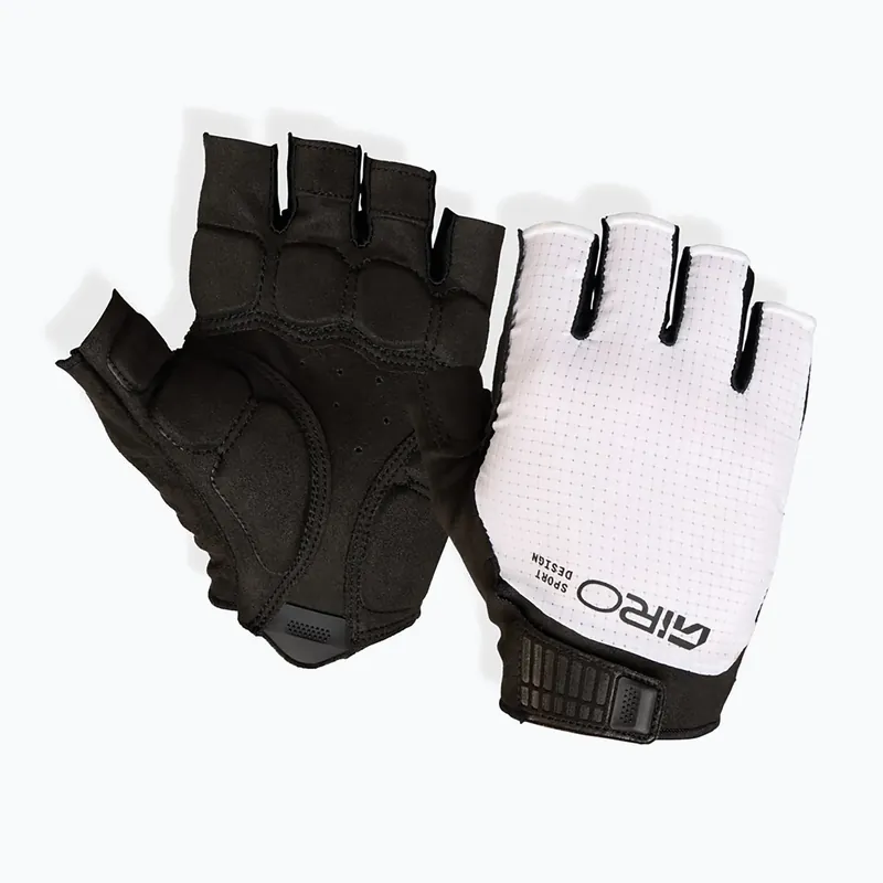 Super Cena Pánské cyklistické rukavice Giro Bravo II Gel white Novinka