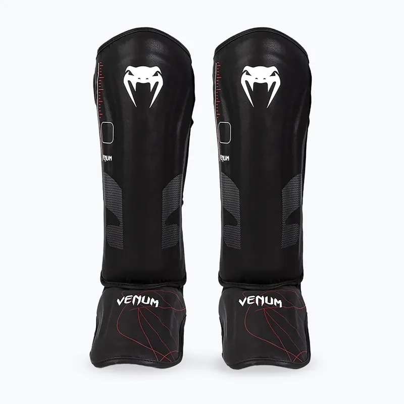 Dámské chrániče holeně a chodidla Venum Tactical XT Shinguards black/fire red Cenově Výhodný