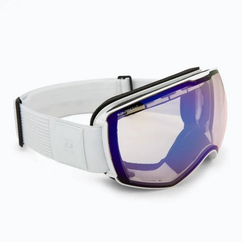 Lyžařské brýle Julbo Lightyear Reactiv High Contrast white/flash blue Nízká Cena