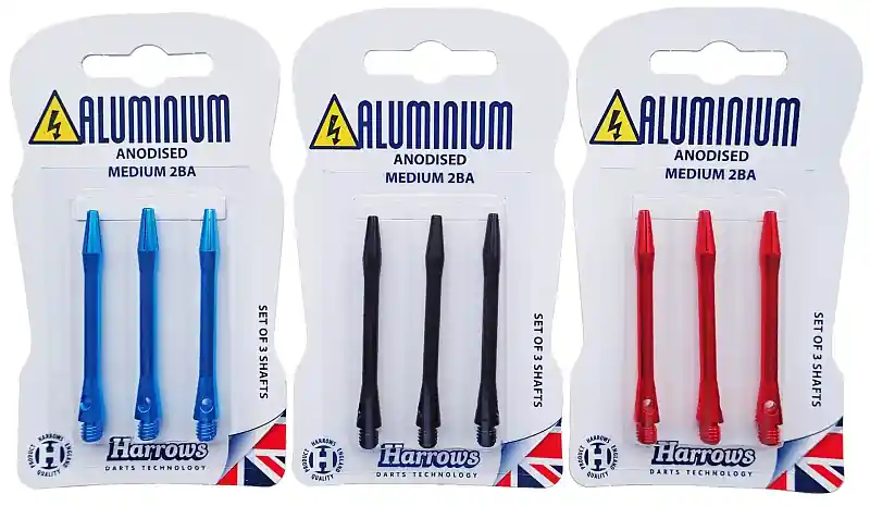 Značkový Harrows Násadky ANOISED ALUMINIUM vel. M