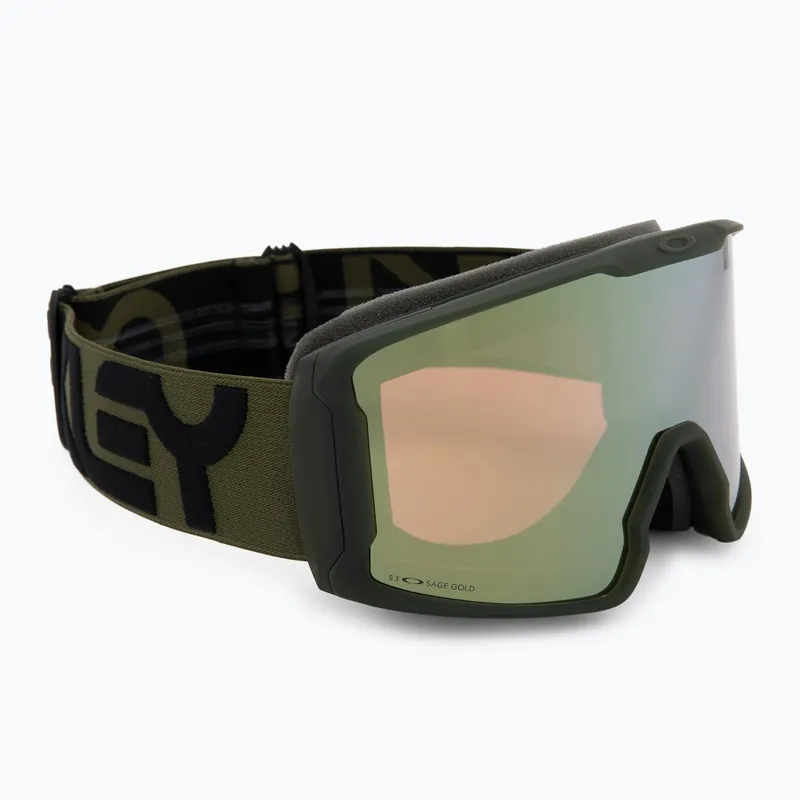 Výprodej Lyžařské brýle Oakley Line Miner L matte b1b dark brush/prizm sage gold iridium