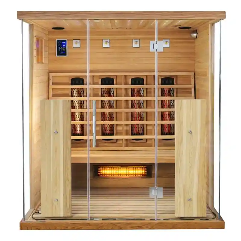 Infrasauna Belatrix Cedr Superior 4 Lux Přímo Od Výrobce