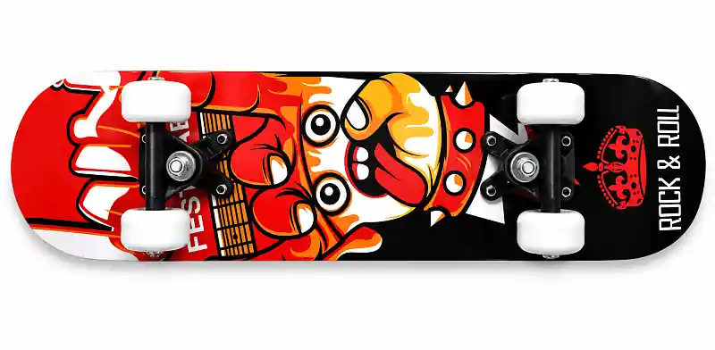 Dětský skateboard - Rock &Roll Expresní Doručení