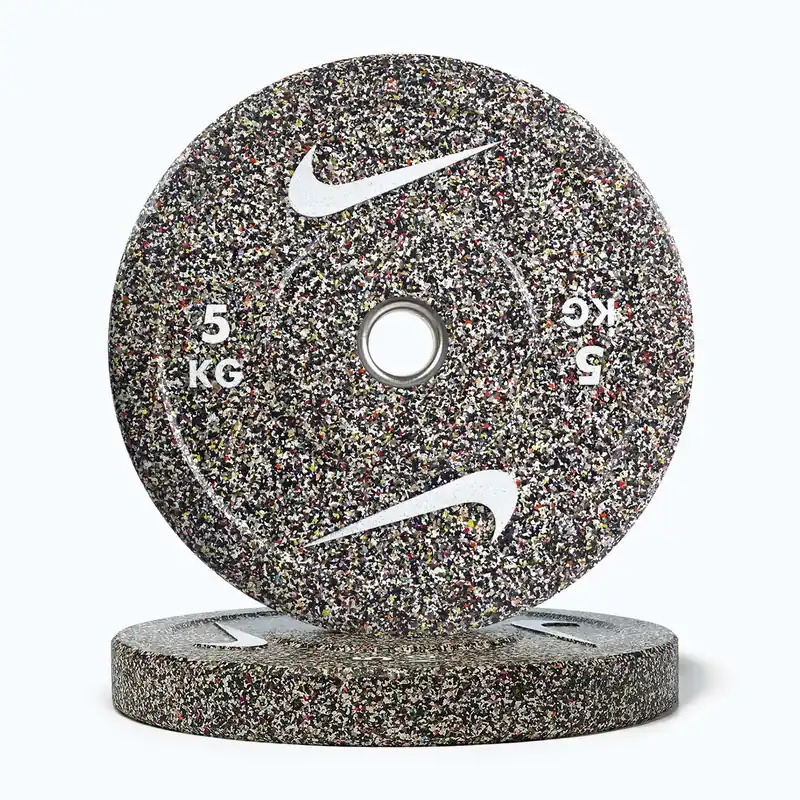 Olympijské kotouče Nike Strength Grind Bumper Plates 2 x 5 kg pixel Akce