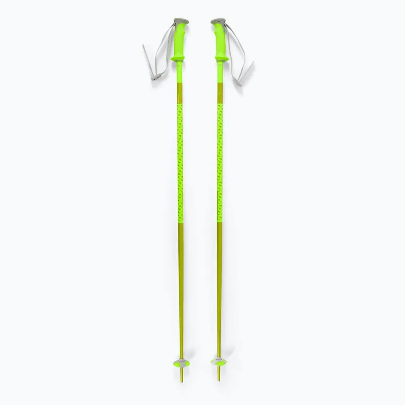 Akce Lyžařské hůlky Salomon Polar neon yellow
