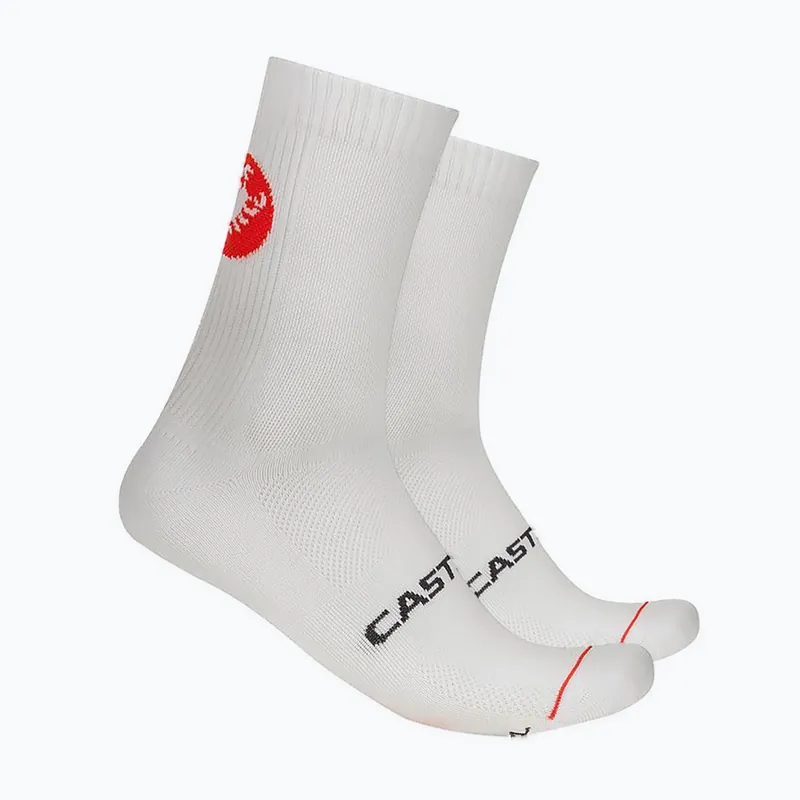 Pánské ponožky Castelli Entrata 12 white Horká Nabídka