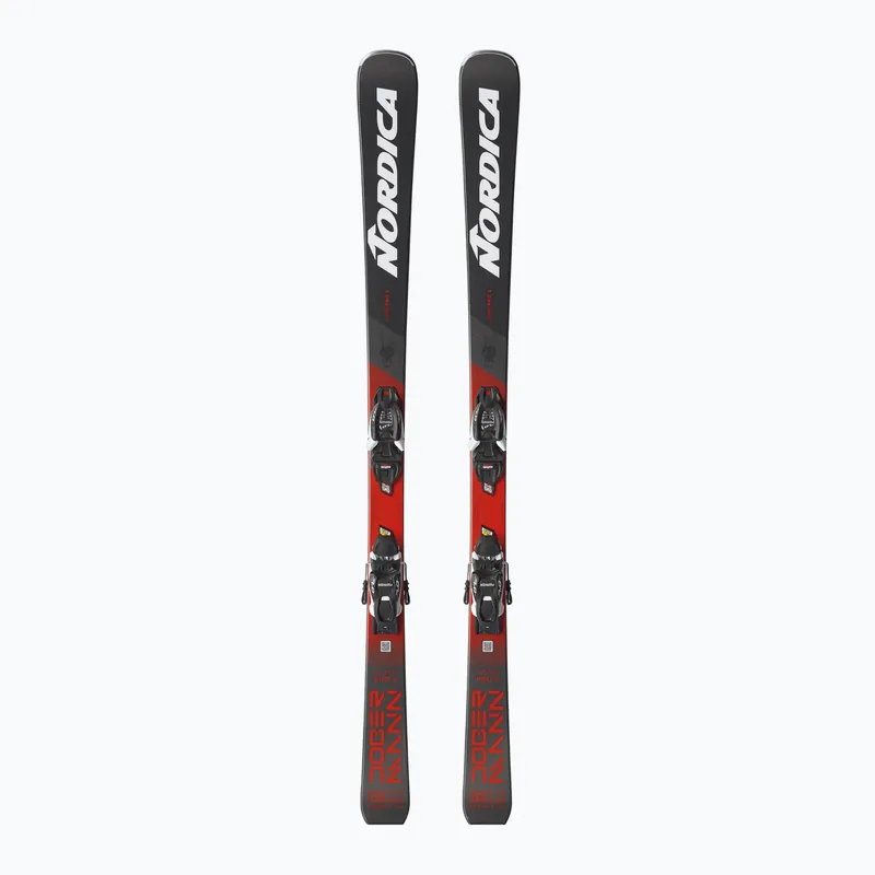Dětské sjezdové lyže Nordica Doberman Combi Pro S + vázání J7.0 FDT anthracite/red Odeslání Ihned