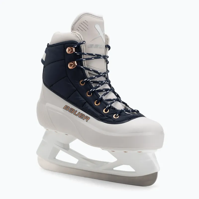 Dětské brusle Bauer Radiant Heated Jr white/black Vrácení Zdarma