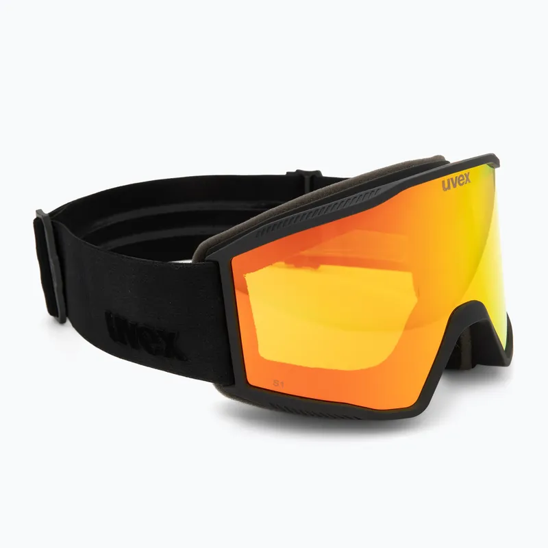 Jen Po Omezenou Doba Lyžařské brýle UVEX Blast CV black matt/mirror rainbow