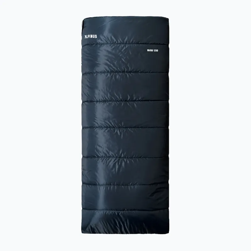 Vysoce Kvalitní Spací pytel Alpinus Warm 1200 levý dark blue