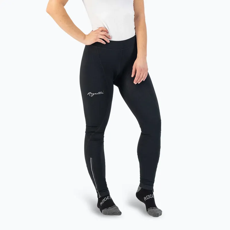 Autentický Dámské cyklistické kalhoty Rogelli Core Tight black