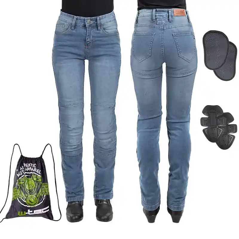 Dámské moto jeansy W-TEC Lustipa Oblíbený