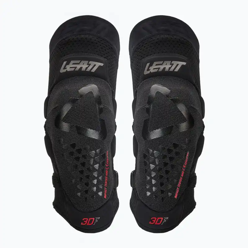 Vysoce Kvalitní Cyklistické chrániče kolen Leatt 3DF 5.0 Evo black