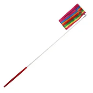 Vrácení Zdarma Gymnastická stuha + tyčka - vícebarevná