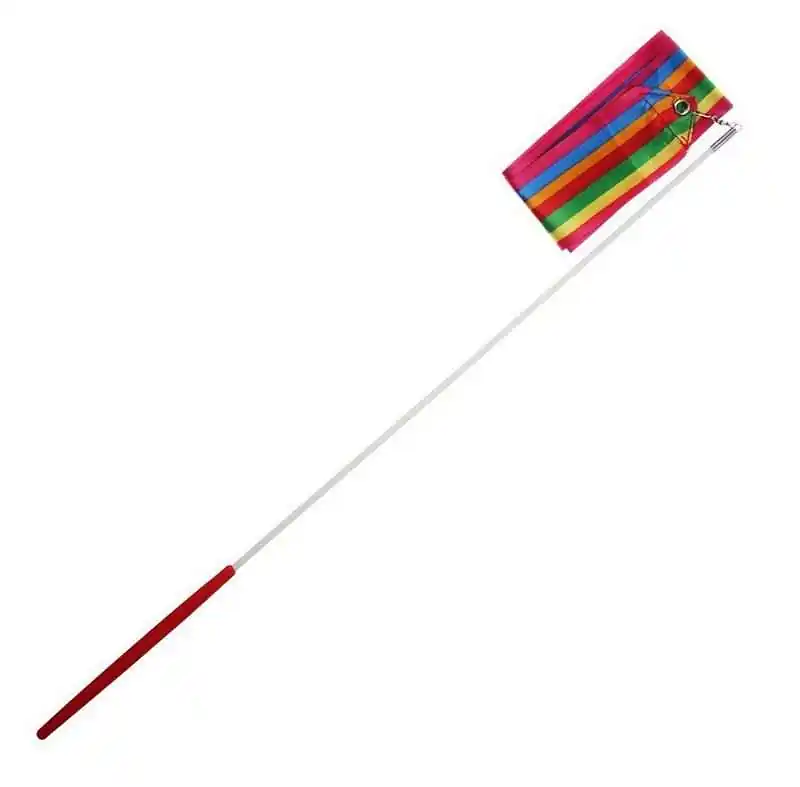 Vrácení Zdarma Gymnastická stuha + tyčka - vícebarevná